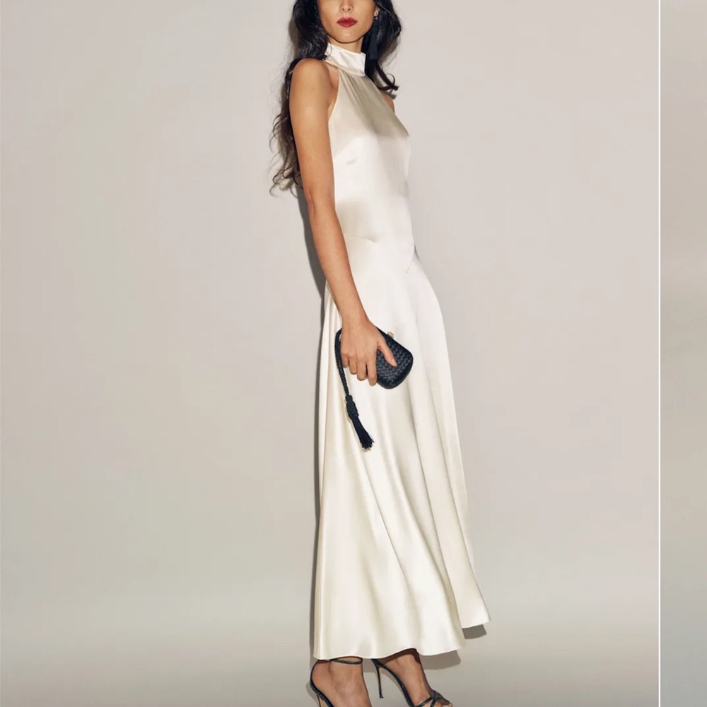NWT Reformation Katelyn Silk Dress